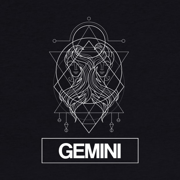 Gemini Zodiac Constellation by FungibleDesign